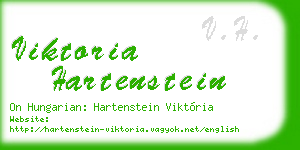 viktoria hartenstein business card