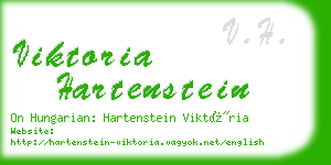 viktoria hartenstein business card